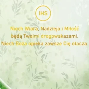 Koperta Komunia Gołab na dłoni