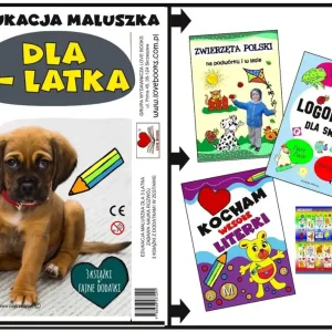 Edukacja maluszka - Zestaw książek dla 3 latka