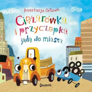 Ciężarówka i przyczepka jadą do miasta