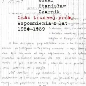 Czas trudnej próby