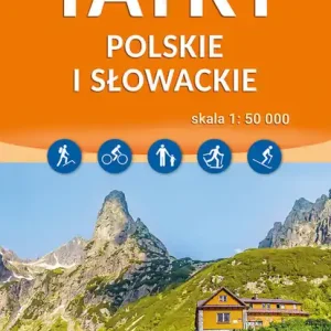 Tatry Polskie i Słowackie mapa turystyczna laminowana 1:50 000