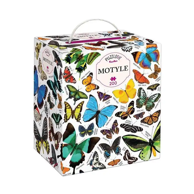 "Puzzlove CzuCzu Motyle 200 el.puzzle rodzinne"