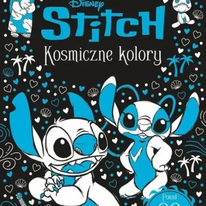 Kosmiczne kolory. Disney Stitch. Arteterapia