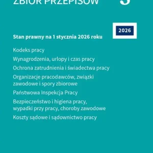 Prawo pracy. Zbiór przepisów. 2026