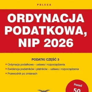 Ordynacja podatkowa, NIP 2026. Podatki