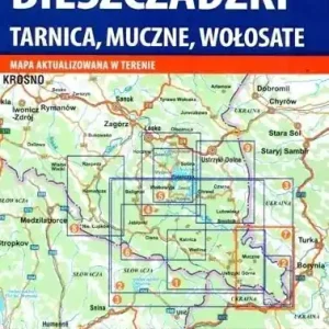 Mapa - Bieszczady. Worek bieszczadzki 1:25 000