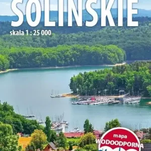 Mapa - Jezioro Solińskie 1:25 000