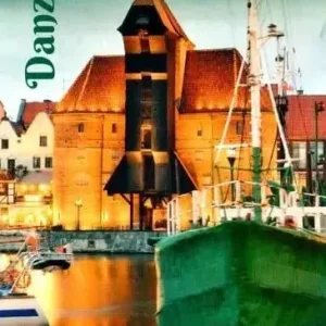 Plan kieszonkowy rysunkowy Gdańsk