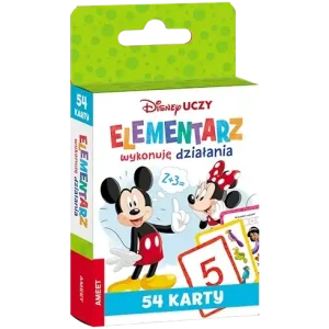 Disney uczy Elementarz wykonuję działania karty UEK-9303