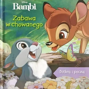 Bambi. Zabawa w chowanego. Disney. Dotknij i poczuj