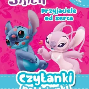 Przyjaciele od serca. Disney Stitch. Czytanki naklejanki