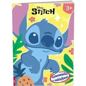 Disney Stich. Kolorowanka z naklejkami