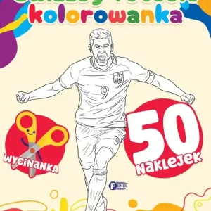 Gwiazdy futbolu. Kolorowanka