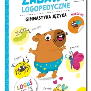 Gimnastyka języka. Kapitan Nauka. Loguś bawi się słowami. Zabawy logopedyczne