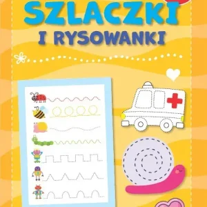 Szlaczki i rysowanki. Ćwiczenia grafomotoryczne. Zeszyt żółty
