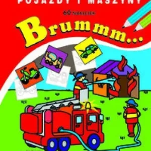 Brummm... Pojazdy i maszyny 60 naklejek