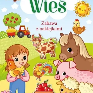 Przyroda Wieś Zabawa z naklejkami