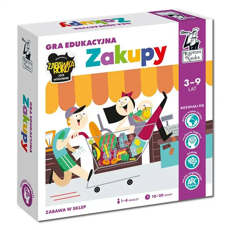 Kapitan Nauka Zakupy Gra edukacyjna