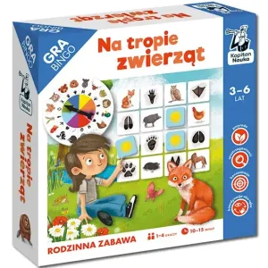 Gra Bingo Na tropie zwierząt
