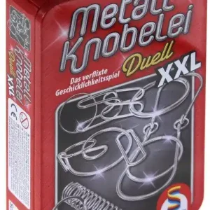 Łamigłówki druciane XXL w metalowej puszce