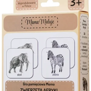 Gra Memo Zwierzęta Afryki