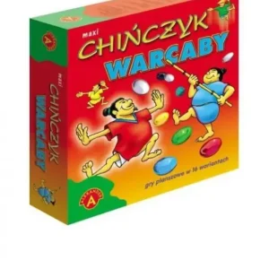 Chińczyk Warcaby maxi gry planszowe w 16 wariantach