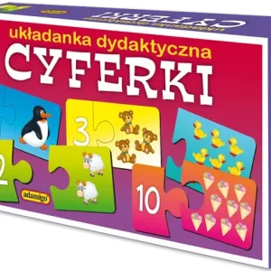 Cyferki. Układanka dydaktyczna