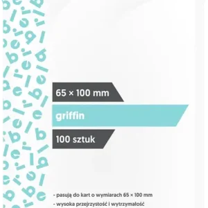 Koszulki Griffin 65x100 (100szt) REBEL