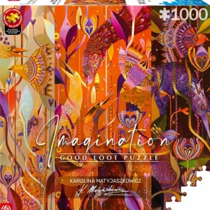 Puzzle 1000 Imagination Karolina Matyjaszkowicz W Ptasim Gąszczu Tryptyk