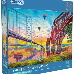 Puzzle 1000 Trzy mosty Szkocja 113721