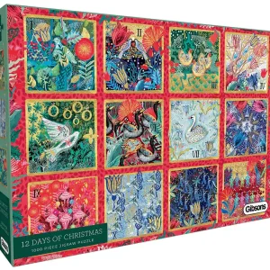 Puzzle 1000 12 dni świąt Bożego Narodzenia 113740