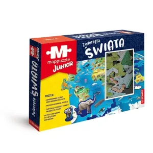 Mappuzzle junior Zwierzęta świata