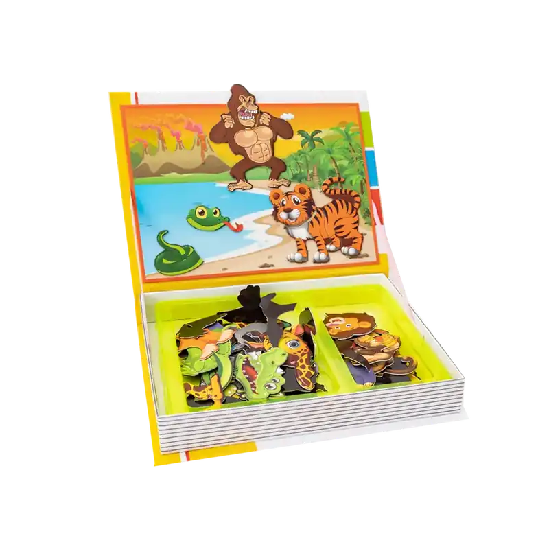 Puzzle magnetyczne Safari