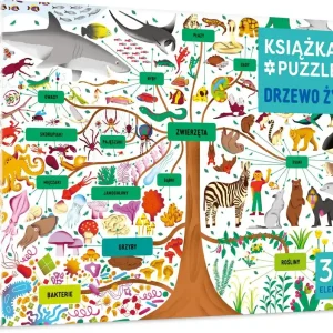 Książka i puzzle Drzewo życia 300 elementów