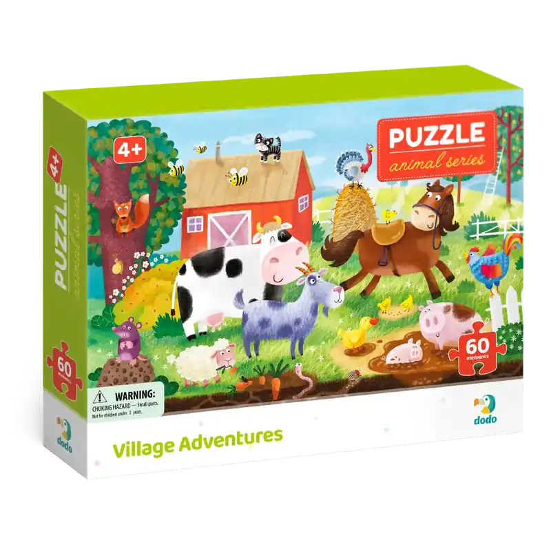 Puzzle 60 Biomy Wiejska przygoda DOP300377