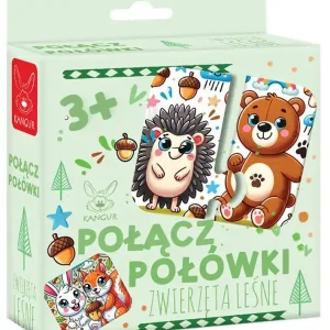 Połącz połówki Zwierzęta Leśne
