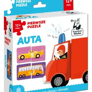 Kapitan Nauka. Auta. Pierwsze puzzle