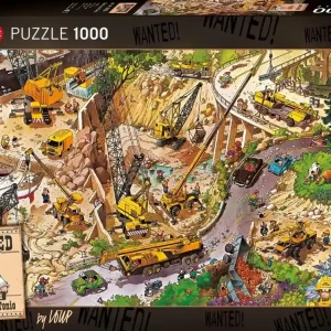 Puzzle 1000 Wanted!-Tonio, Loup