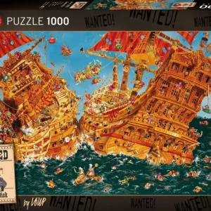 Puzzle 1000 Wanted!-Dick, Loup
