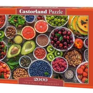 Puzzle 2000 Table Full of Superfood CASTOR
