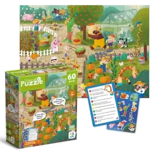 Wimmelpuzzle 60 Summer in the village