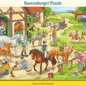 Puzzle 40 A Day at the Ranch Frame
