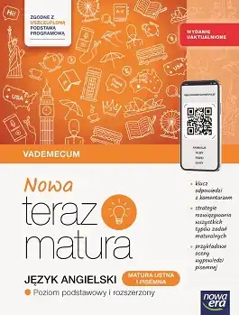 NOWA Teraz Matura 2026. Język angielski. Vademecum z materiałami cyfrowymi. Zakres podstawowy i rozszerzony