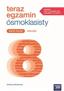 Arkusze 2026. Teraz egzamin ósmoklasisty. Język polski