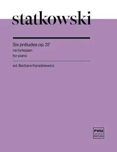 Six preludes op. 37 nuty na fortepian