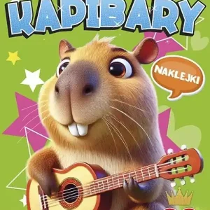 Zabawne kapibary z naklejkami