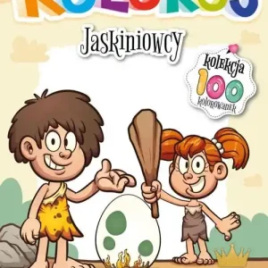 Jaskiniowcy. Koloruj