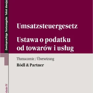Ustawa o podatku od towarów i usług. Umsatzsteuergesetz