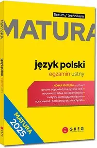 Język polski Matura 2025 Egzamin ustny. Liceum Technikum